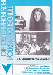 Deckblatt Breicht 31. Salzburger Gespräche. Blick ins Plenum