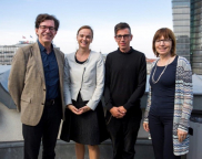 Gruppenfoto vom Treffen mit der Bildungsministerin im Rahmen der KEBÖ-Jahrestagung in der Wiener Urania
